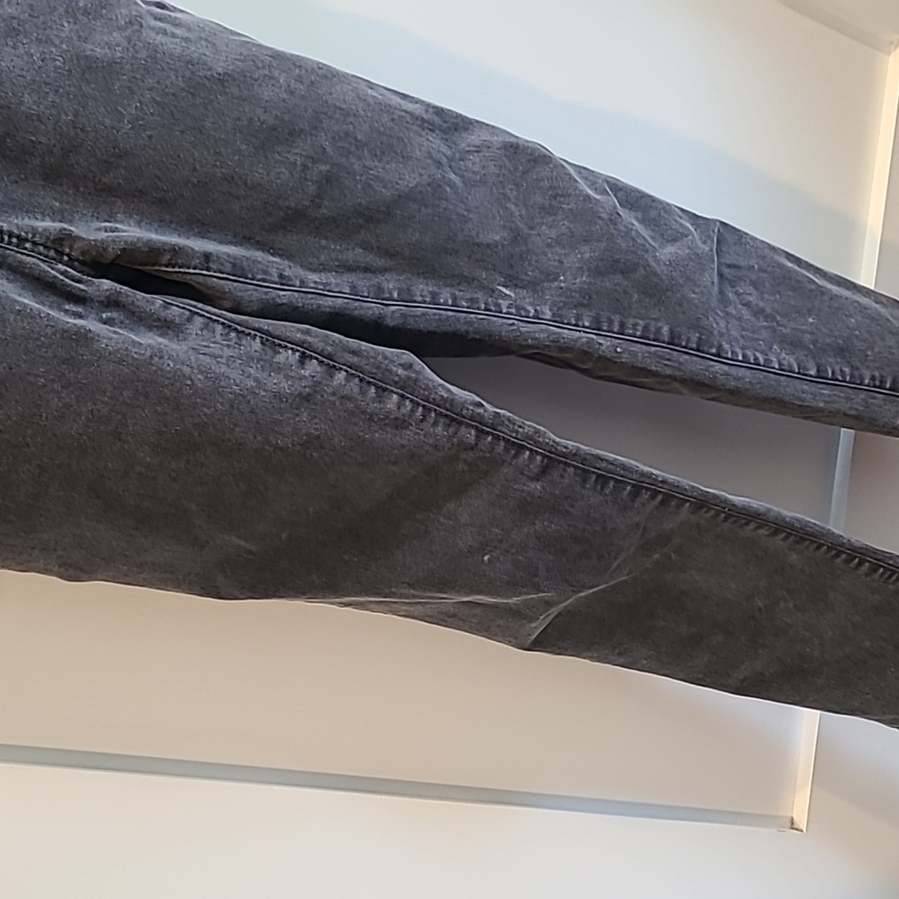 Free People Denim Jumpsuit | Size 25 | Distressed faded black​ - Picture 6 of 15